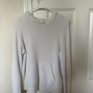 Vince White Terrycloth hoodie